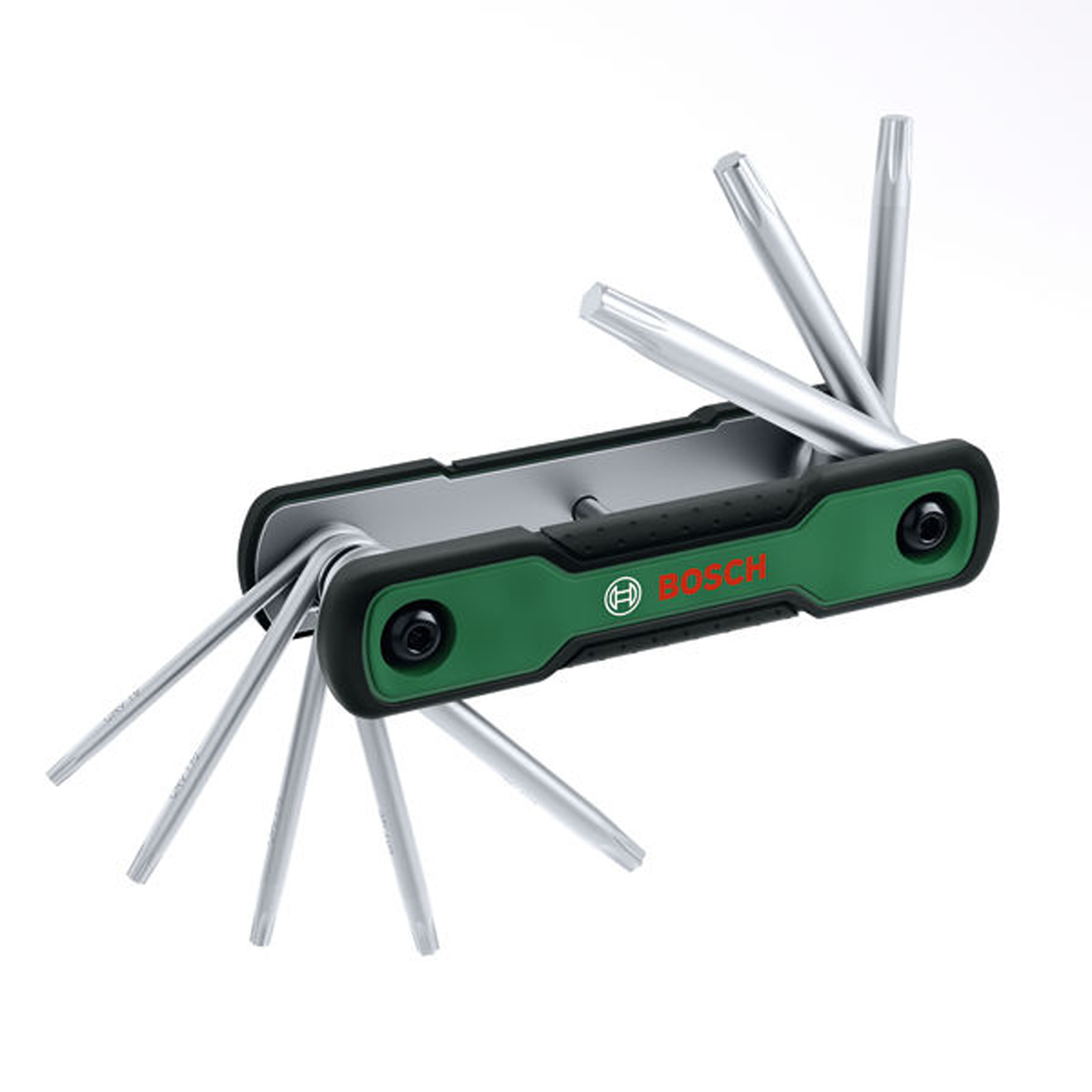 Bosch Handwerkzeuge Klappbares 8-in-1-Torx-Schlüssel-Set - 1600A039L8
