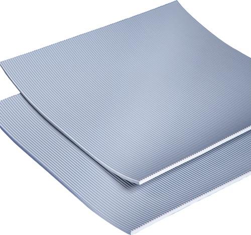 MÖLLER Gummiisoliermatte ElaQprem B.1,20m L.10m D.4,5mm grau NR/SBR Rl - 0-29-0015