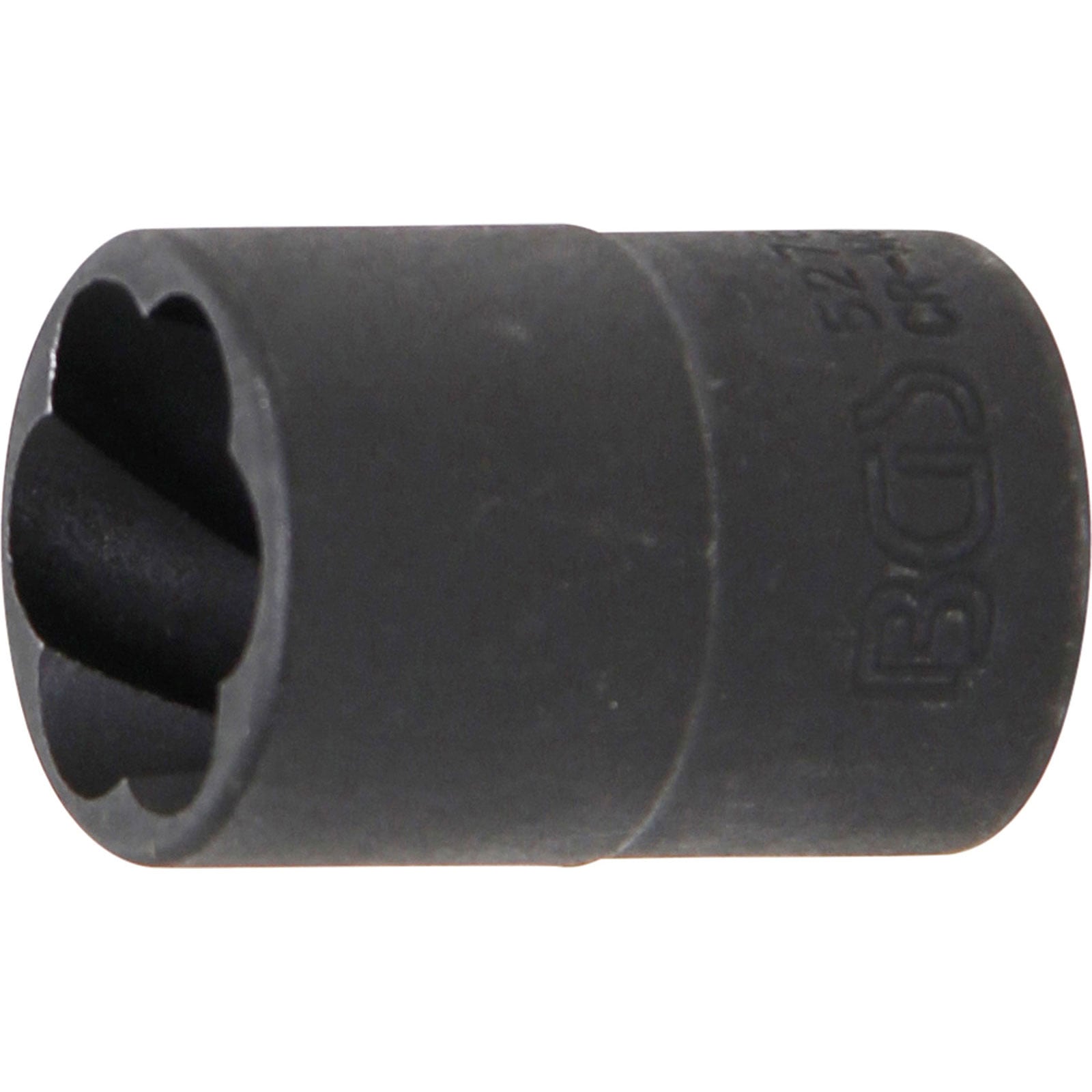 BGS Spiral-Profil-Steckschlüssel-Einsatz / Schraubenausdreher Antrieb Innenvierkant 10 mm (3/8") SW 16 mm - 5276