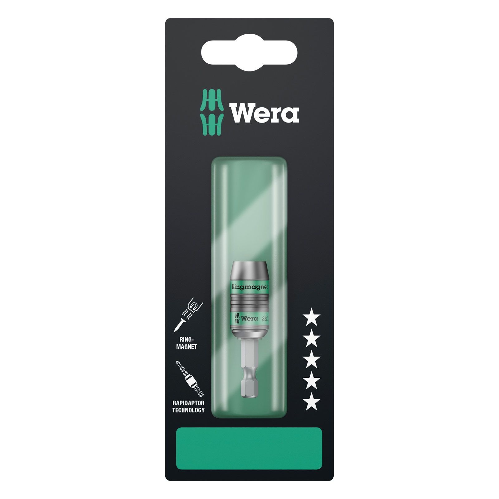 Wera 887/4 RR SB Rapidaptor Universalhalter mit Ringmagnet - 073511