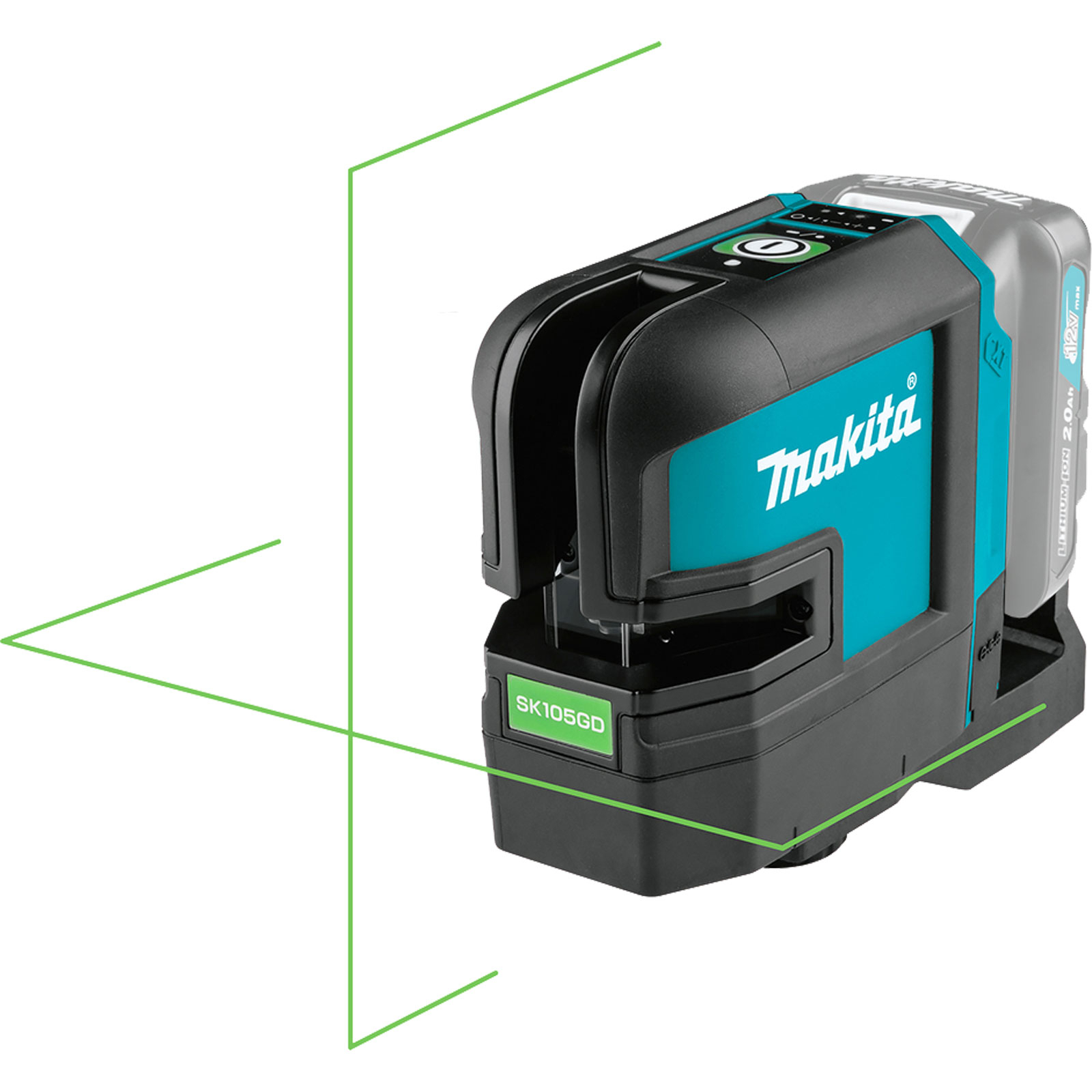 Makita SK105GDZ Akku-Kreuz Linienlaser grün 12 V max.  Solo