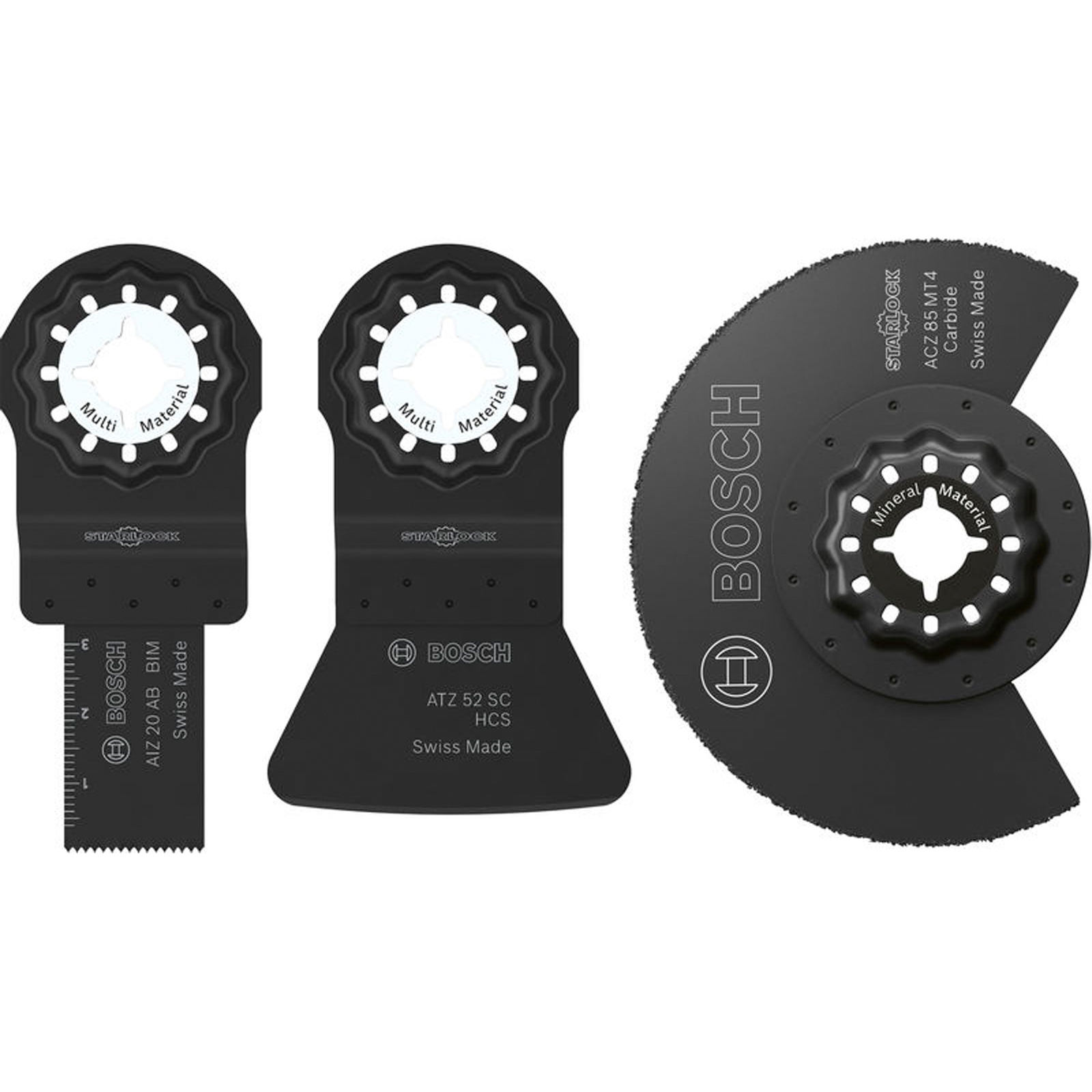 Bosch Fliesen-Blatt--Set für oszillierende Multifunktionswerkzeuge 3-tlg. - 2608669332