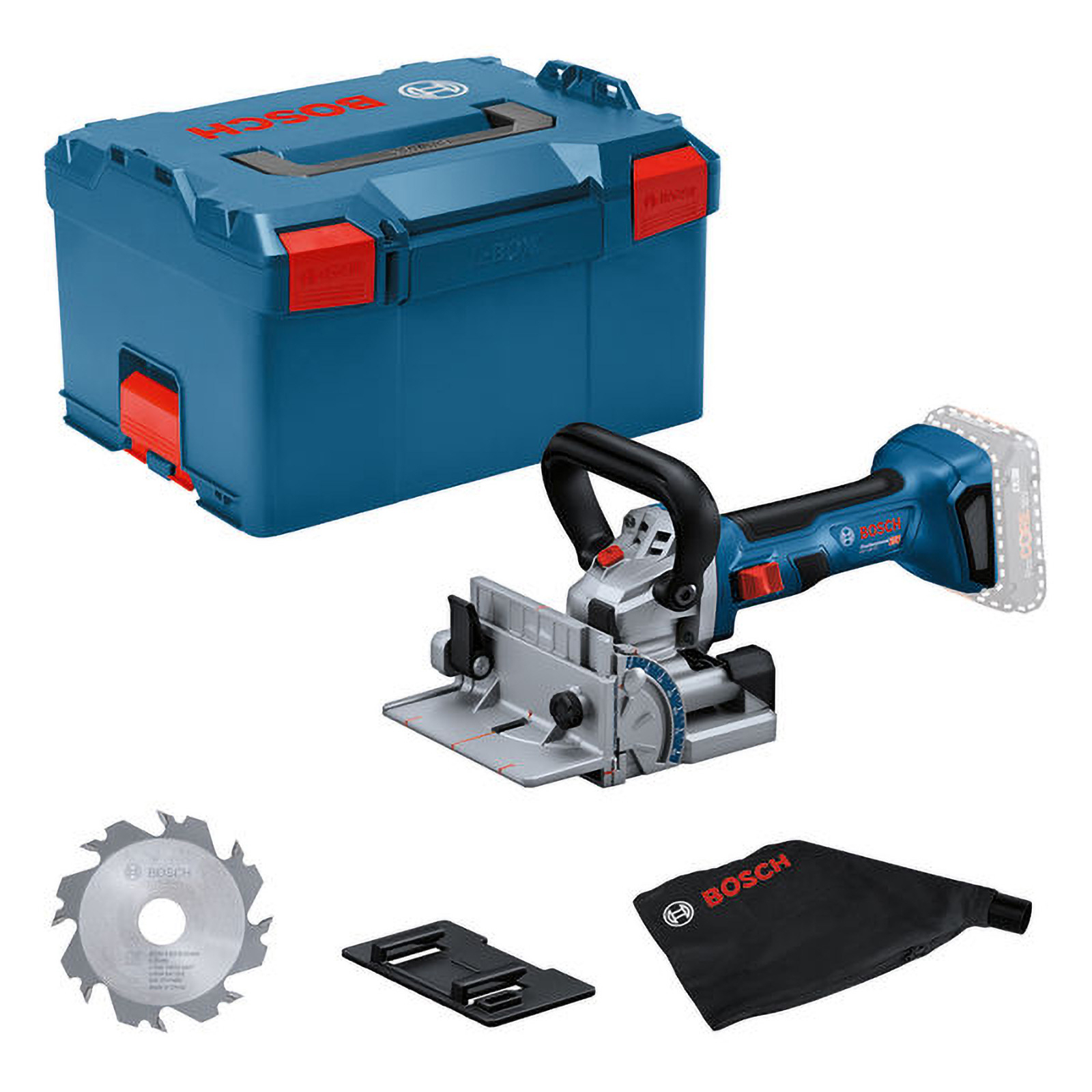 Bosch Akku-Flachdübelfräse GFF 18V-22 Solo in L-Boxx - 0601620101