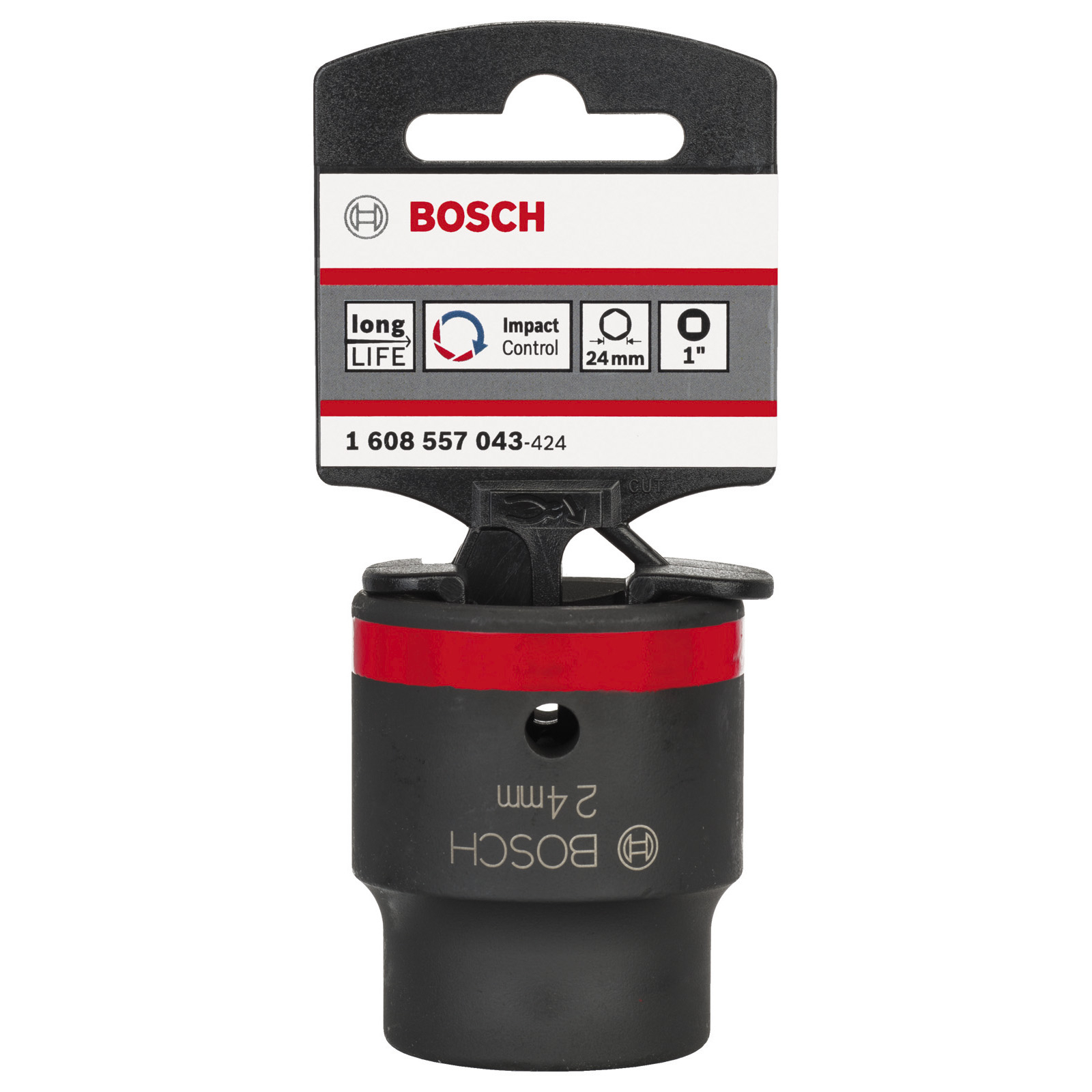 Bosch Steckschlüsseleinsatz, 27 mm, 57 mm, 54 mm, M 18, 45,5 mm -1608557046