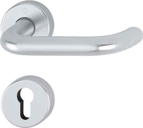 HOPPE Rosettengrt.Paris 138/42H/42HKVS Alu.F1 rd.PZ DIN L/R D/D - 10724141