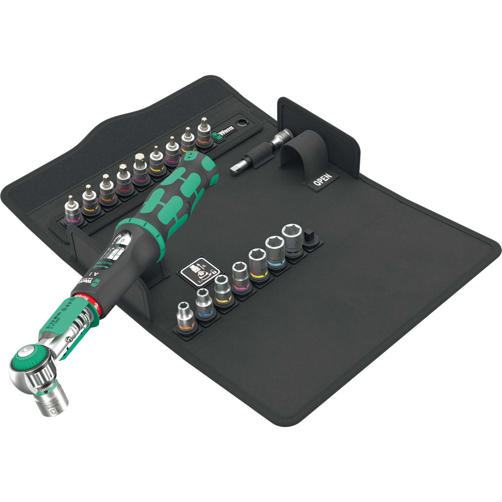 Wera Safe-Torque A 1 SHK Set 1, 1/4" Vierkant, 2-12 Nm - 05136073001