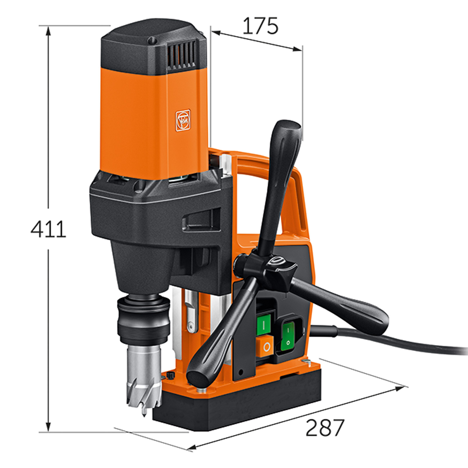 Fein Eco-Magnet-Kernbohrmaschine bis 32 mm KBE32QW 230 V - 72709561000