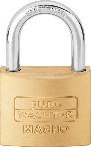 BURG-WÄCHTER Zylindervorhangschloss 400 E Magno/50 Schlosskörper-B.50mm MS versch.-schl. - 06210 4