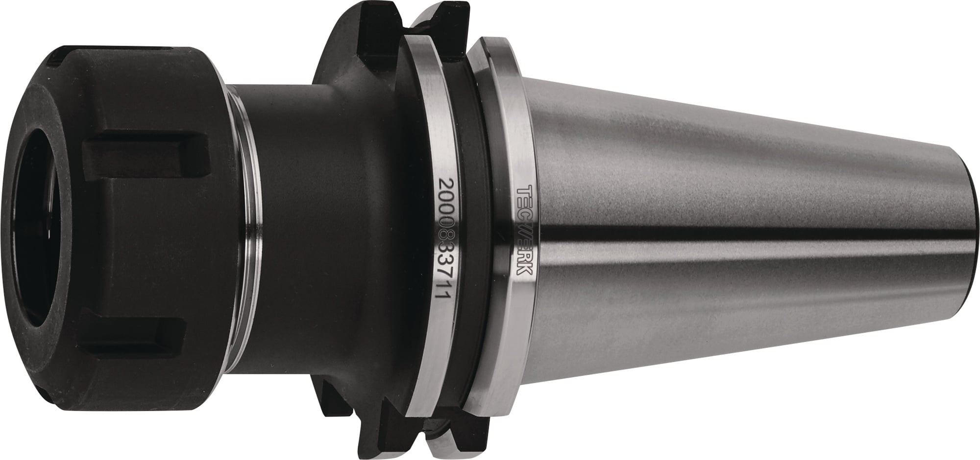 Spannzangenfutter ER DIN 69871AD Spann-D.1-10mm SK40 A.-L.63mm TECWERK