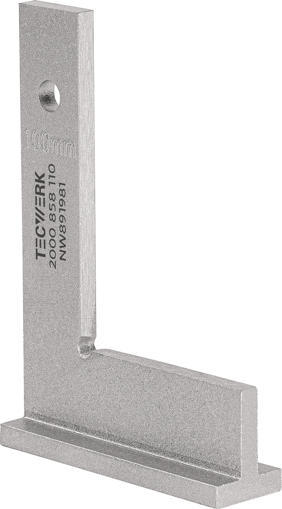 Schlosserwinkel Schenkel-L.100x70mm m.Anschlag TECWERK