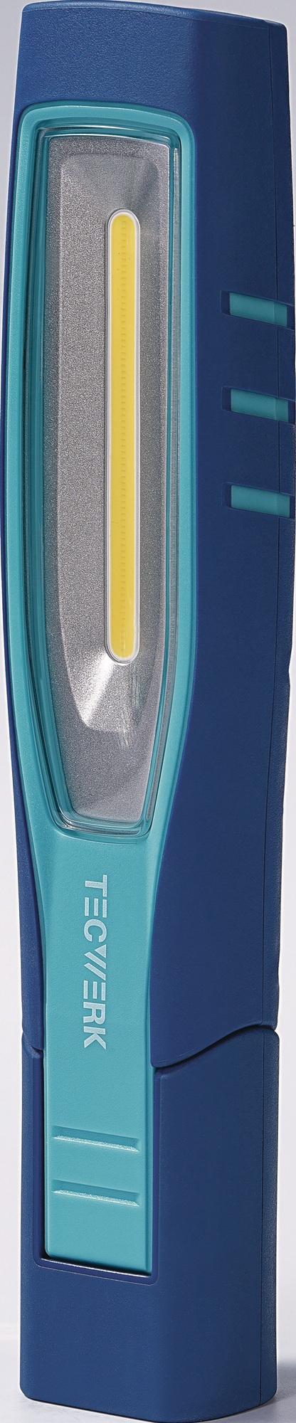 LED-Akkuhandleuchte 3,6V 3350 mAh 1m Li-ion 5V 500/1000 lm Ladezeit 4 h TECWERK