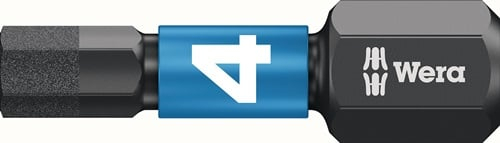 Wera 10x Bit 840/1 IMP DC Länge 25 mm 1/4" C63 Impaktor DC