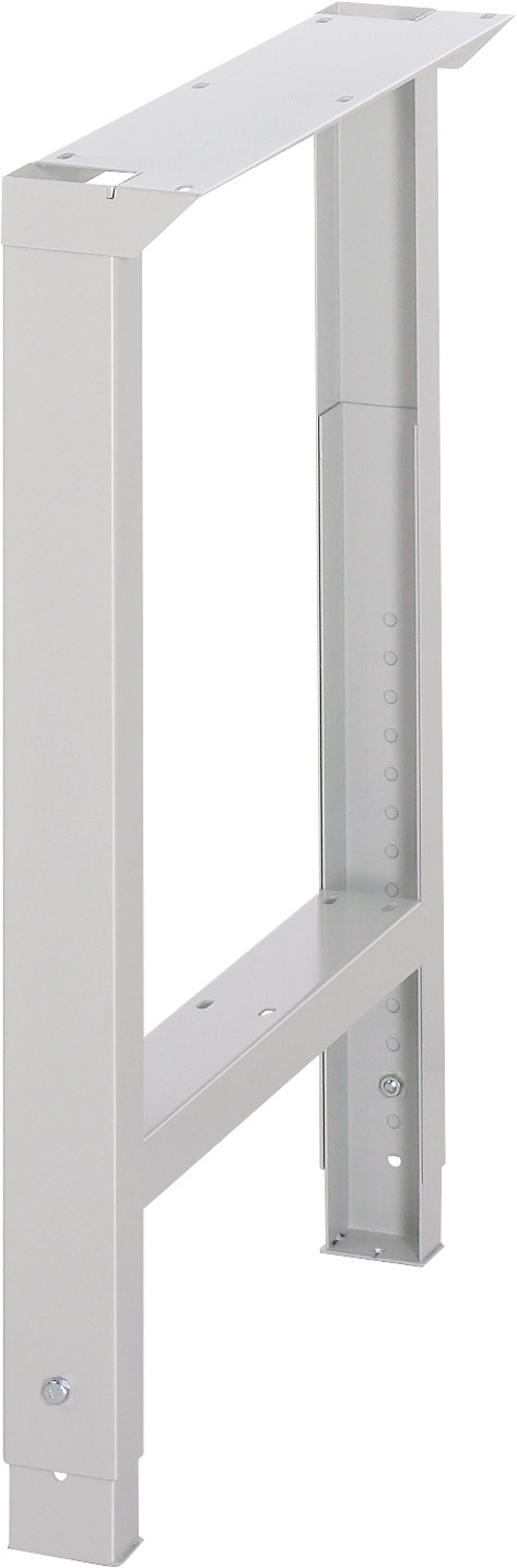 Werkbankfuß BK 650 verstellb.H750-1100xB70/120mm lichtgrau TECWERK