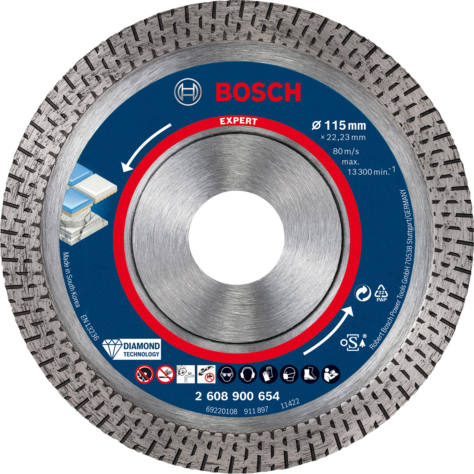 Bosch Expert HardCeramic Diamanttrennscheiben