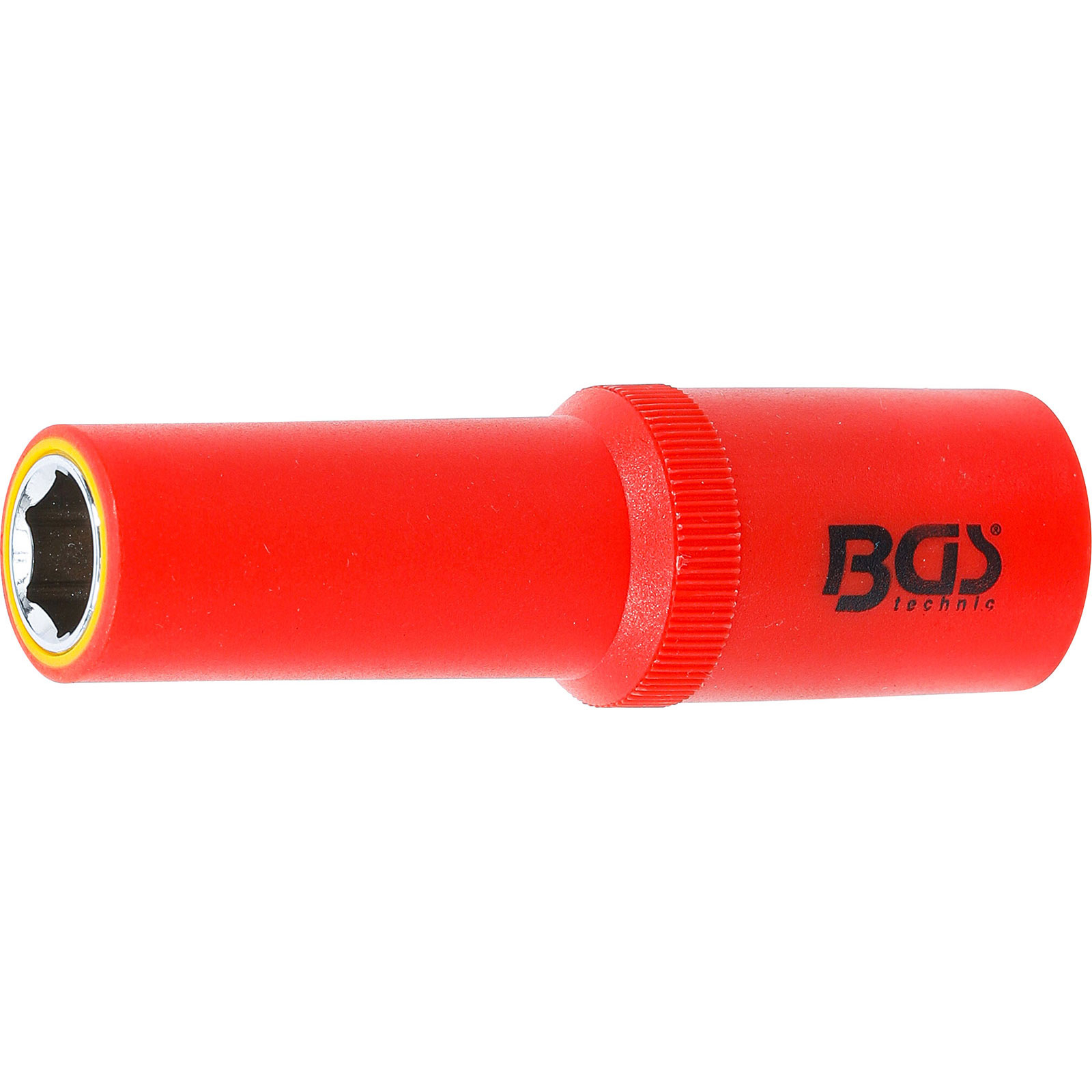 BGS VDE-Steckschlüssel-Einsatz Sechskant Antrieb Innenvierkant 12,5 mm (1/2") SW 12 mm - 72062