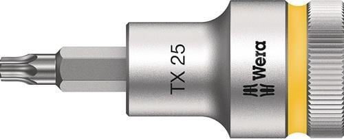 Wera Steckschlüsseleinsatz 8767 C HF TORX 1/2" T25 Länge 60 mm - 5003831001