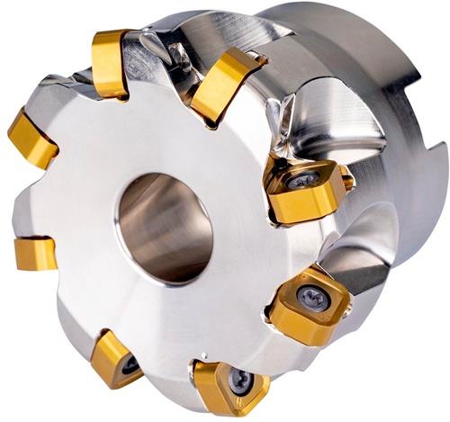 Hochvorschubfräser ISO 66A08R-SMOSN11-C D.27mm Rechtslauf Schneid-D.66mm