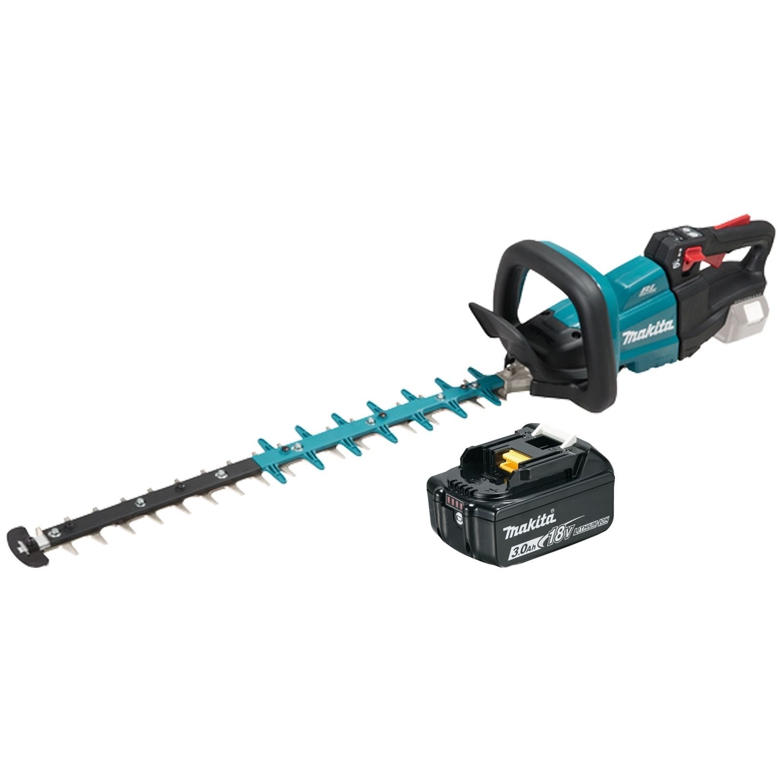 Makita DUH601F Akku-Heckenschere 18 V / 1x 3,0 Ah Akku