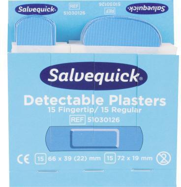 Salvequick Pflaster Fingerkuppe 1009736 detektierbar 35 St./Pack.