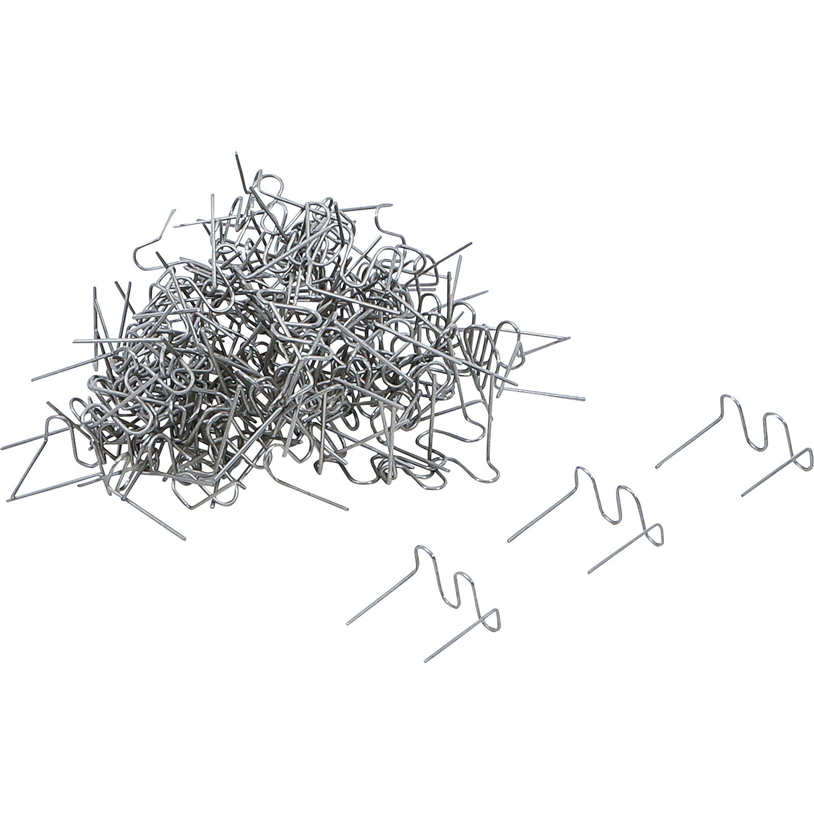 BGS Reparaturklammern-Satz Wellenform 0,6 mm 100tlg. - 73352