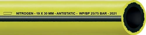 Stickstoffschlauch NITROGEN/YELLOW ID 19,5mm AD 30,0mm L.40m Gelb TEGUMA