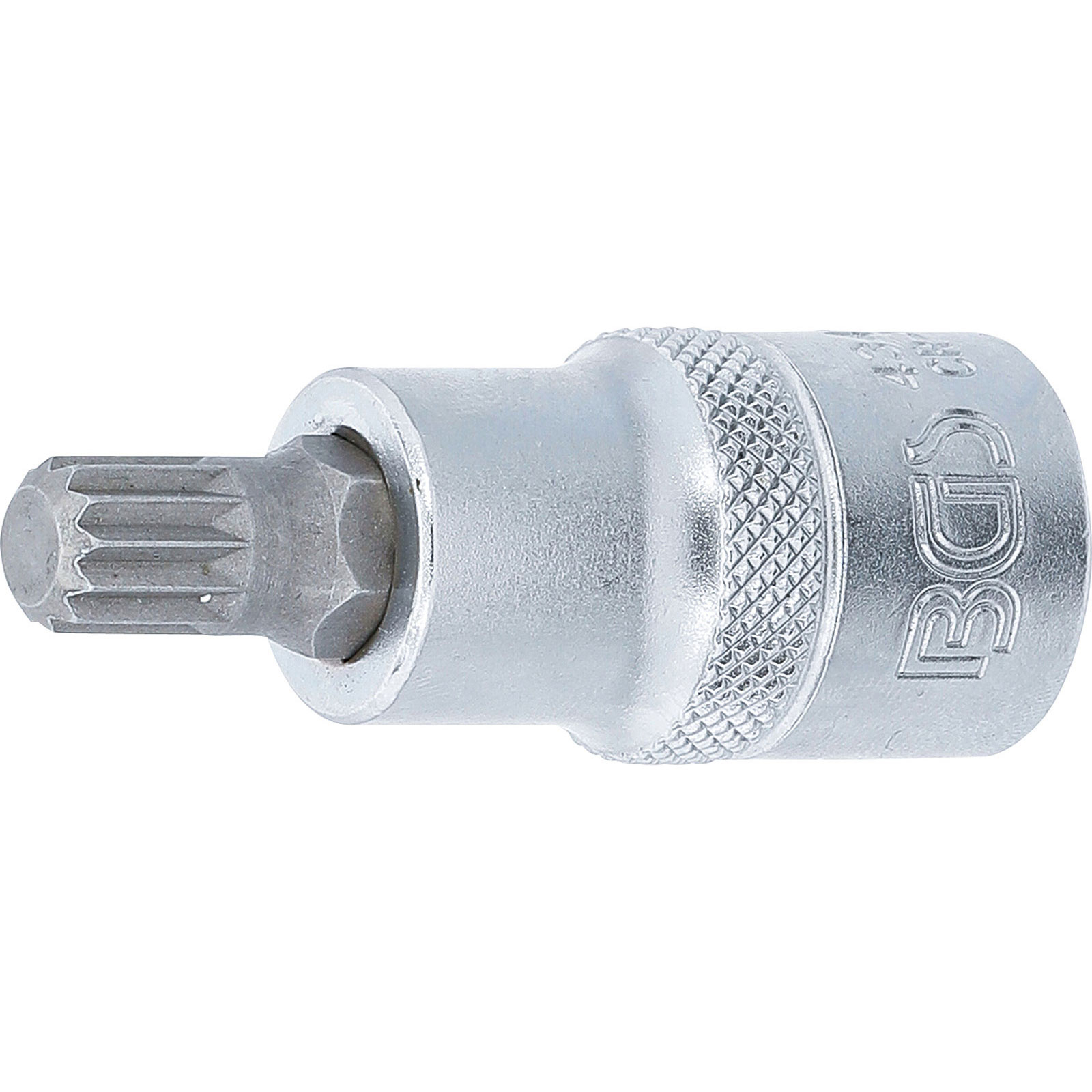 BGS Bit-Einsatz Antrieb Innenvierkant 12,5 mm (1/2") Innenvielzahn (für XZN) M9 - 4349