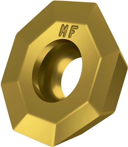Fräswendeschneidplatte ISO OEHT 0604AESR-M:M8340 D.5,5mm PVD beschichtet Gold