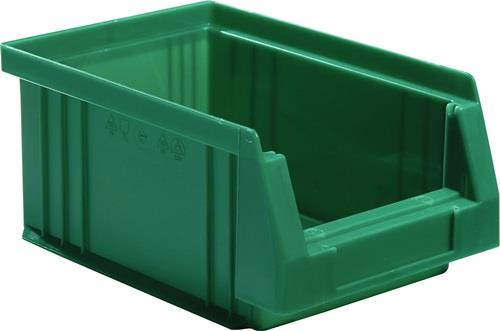 LA-KA-PE Sichtlagerkasten PLK L164 x B105 x H75 mm PP grün - 01850 02 03