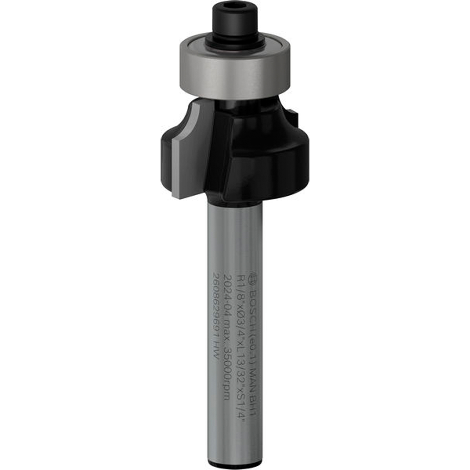 Bosch PRO Abrundfräser R 1/8 Schaft 1/4 - 2608629691