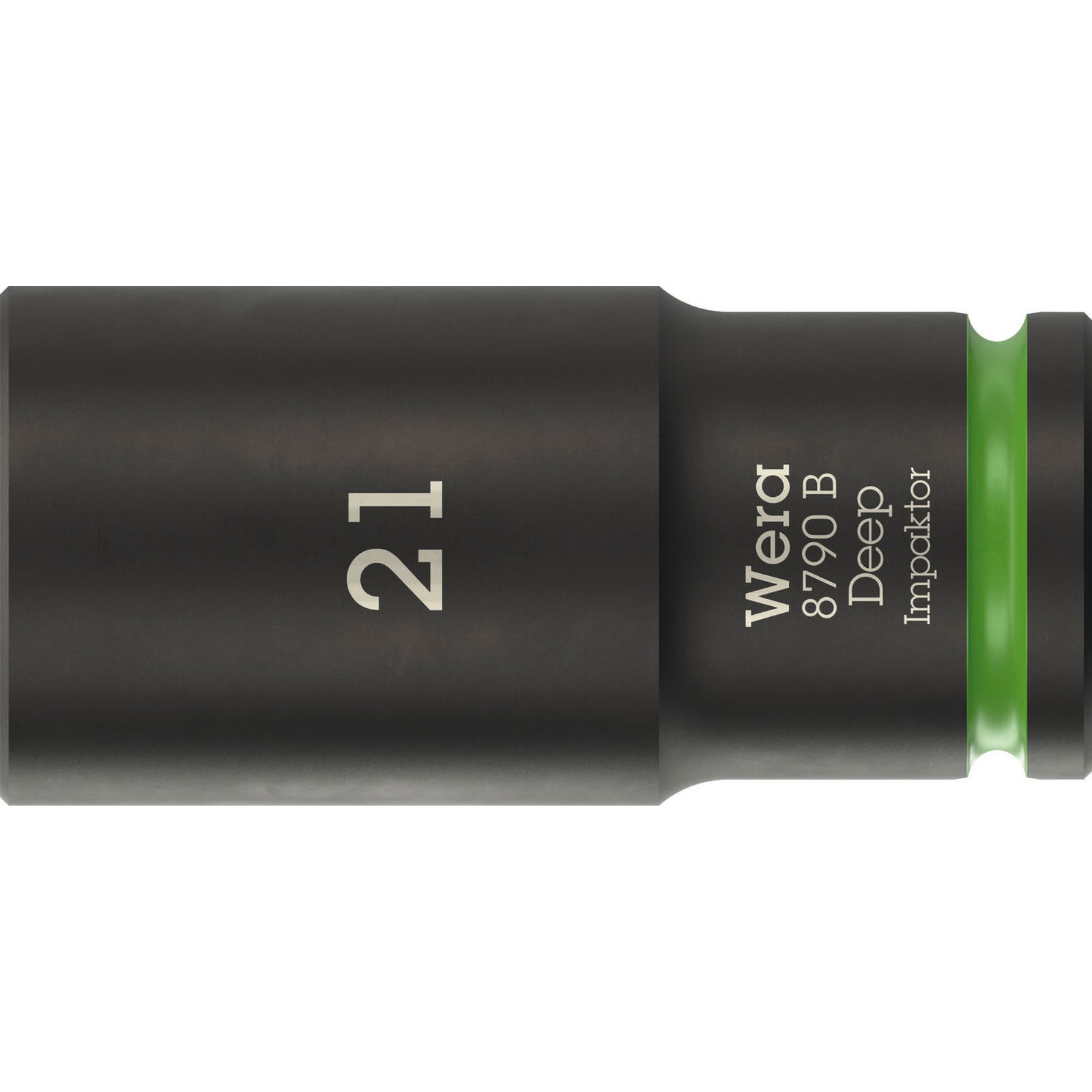 Steckschlüsseleinsatz 8790 B Impaktor Deep 3/8 Zoll 21mm L.63mm WERA