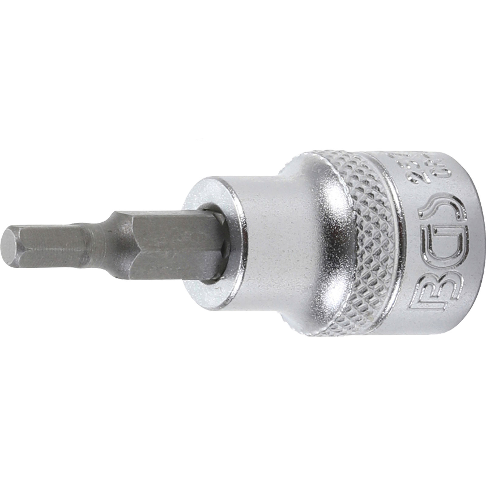 BGS Bit-Einsatz Antrieb Innenvierkant 10 mm (3/8") Innensechskant 4 mm - 2577