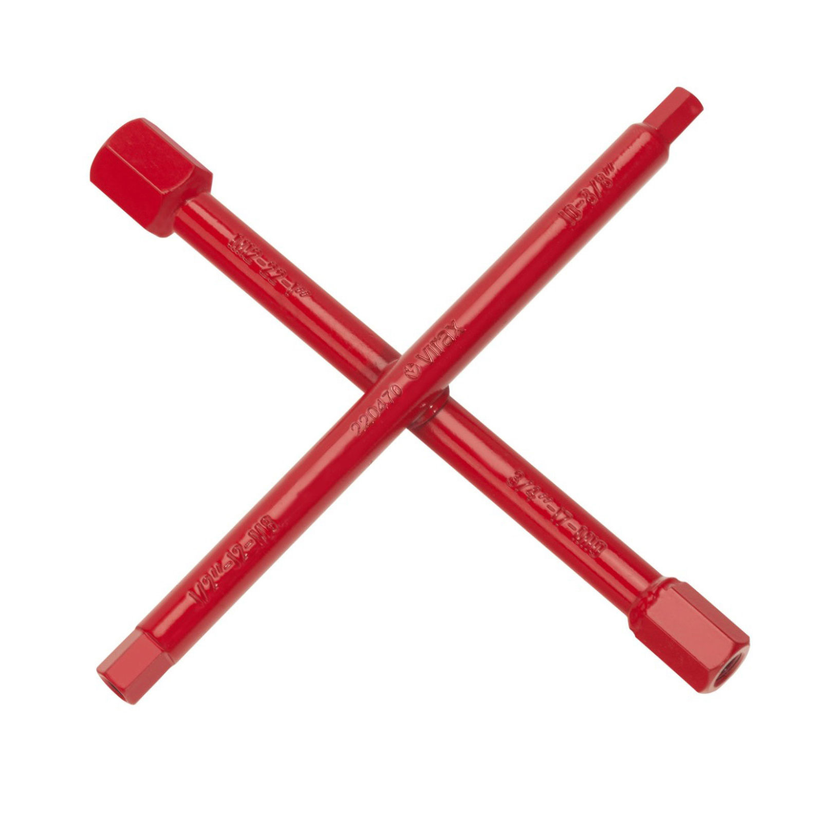 VIRAX KREUZSCHLÜSSEL 3/8 M8-1/2 M10-3/4 M12-1 - 220470