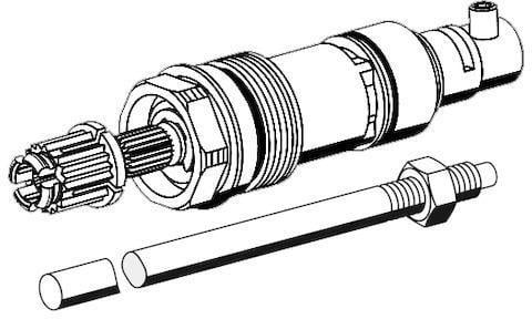 SCHELL Oberteil POLAR II Spindel L: 177,5