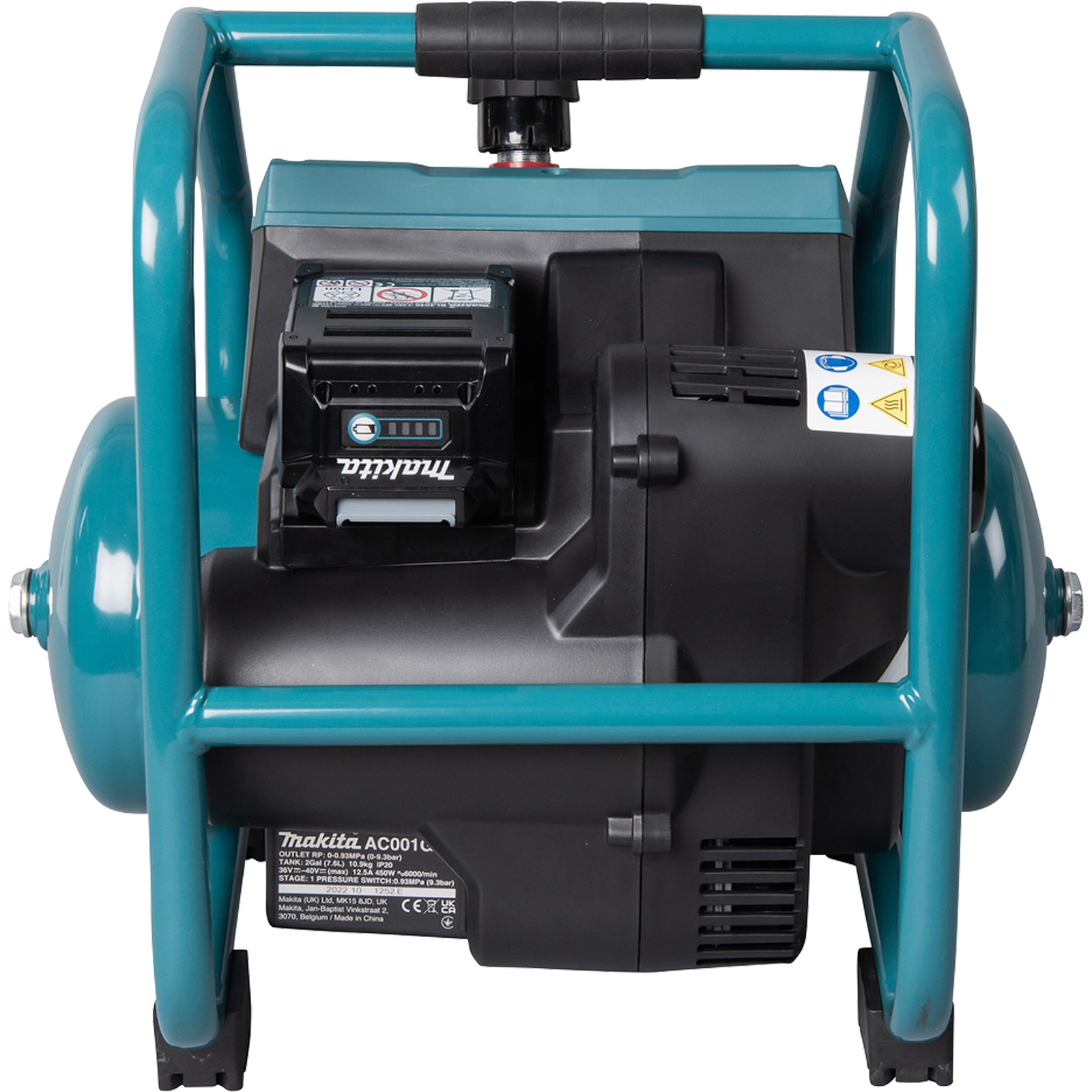 Makita AC001GZ Akku-Kompressor XGT 40 V 7,5 l Solo