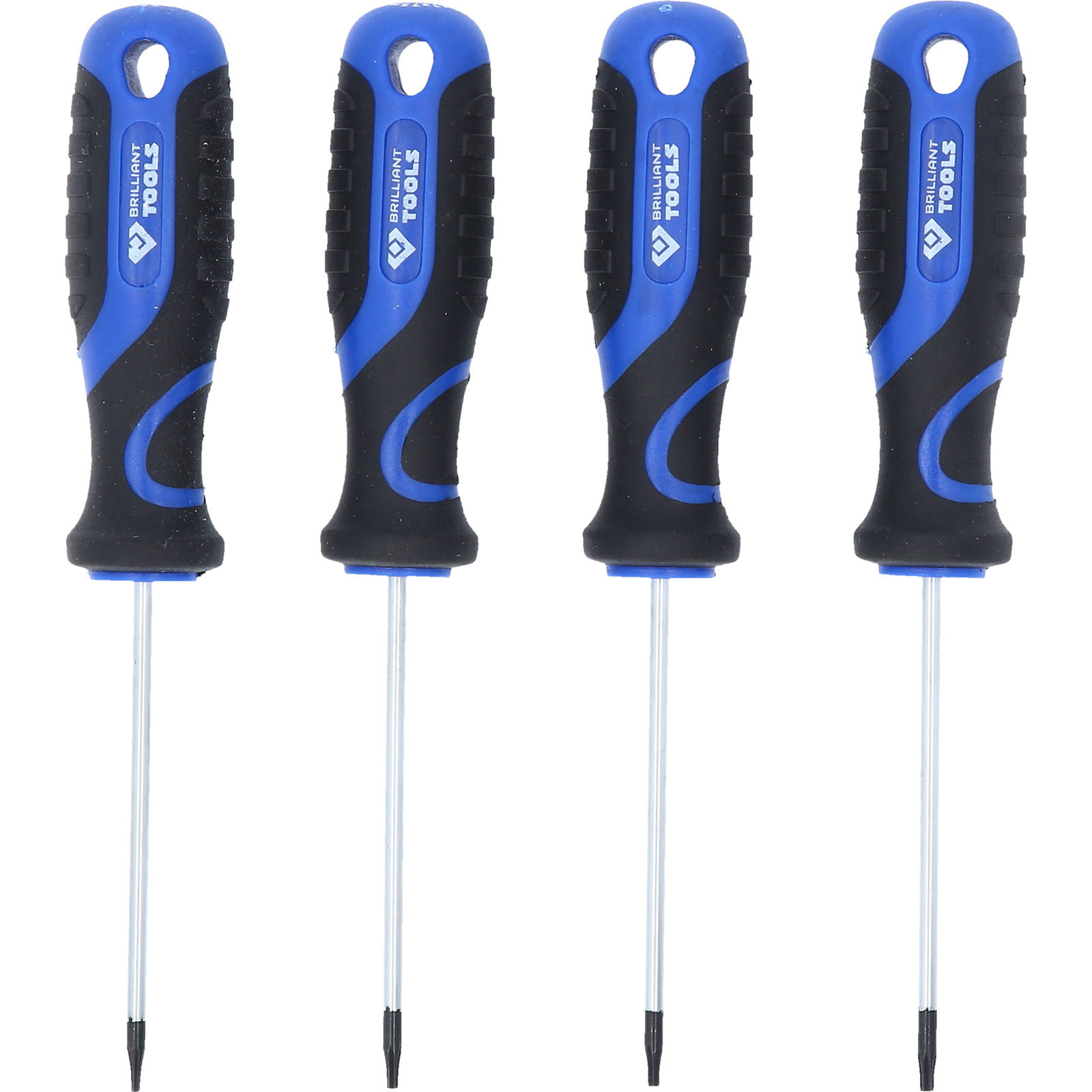 BRILLIANT TOOLS Schraubendreher-Satz 4tlg. Torx-Profil - BT034004
