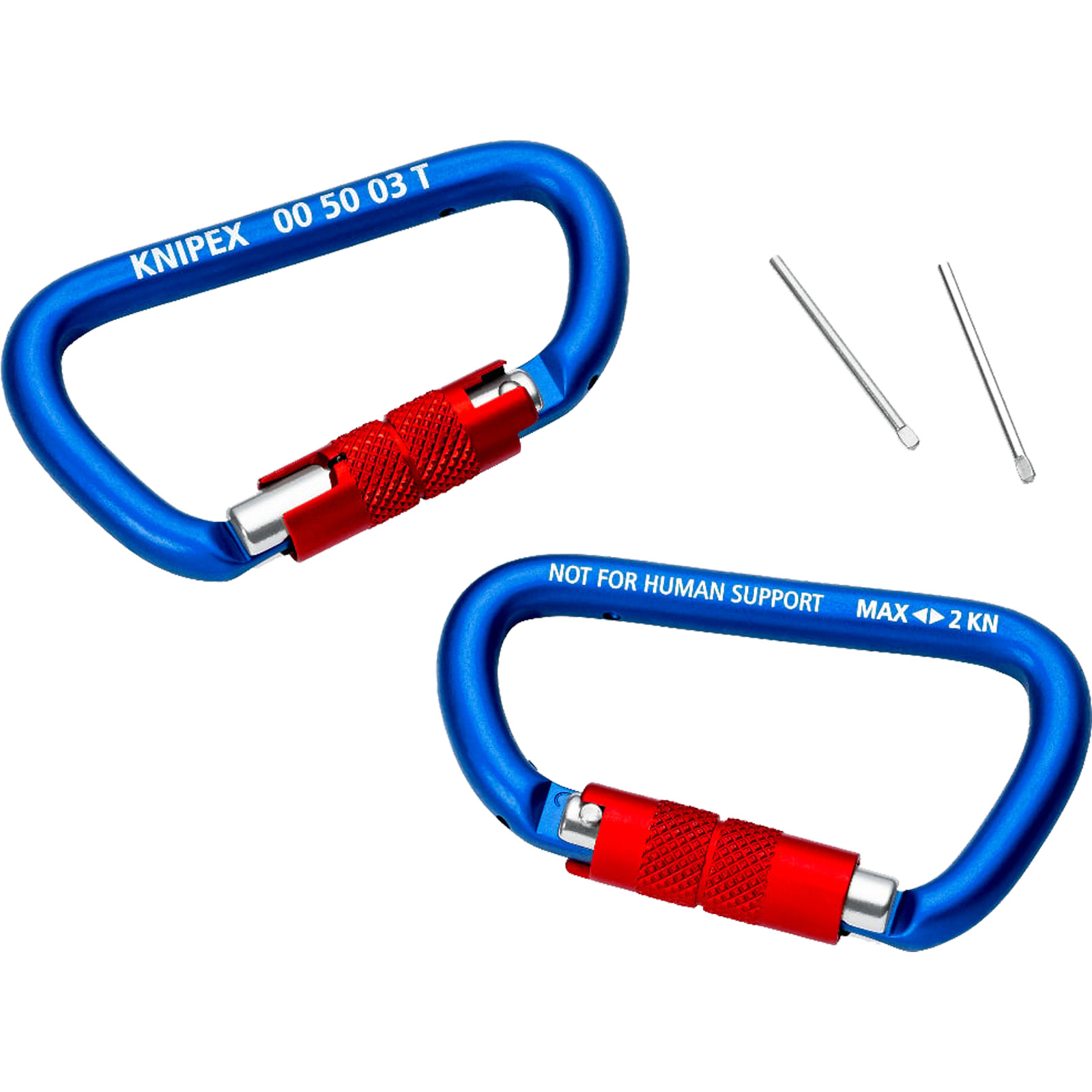 KNIPEX TT Material-Karabiner - 005003TBK