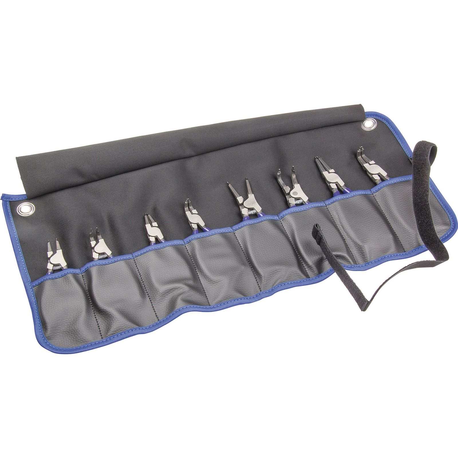 Sicherungsringzangensatz 8-tlg.10-60mm TECWERK