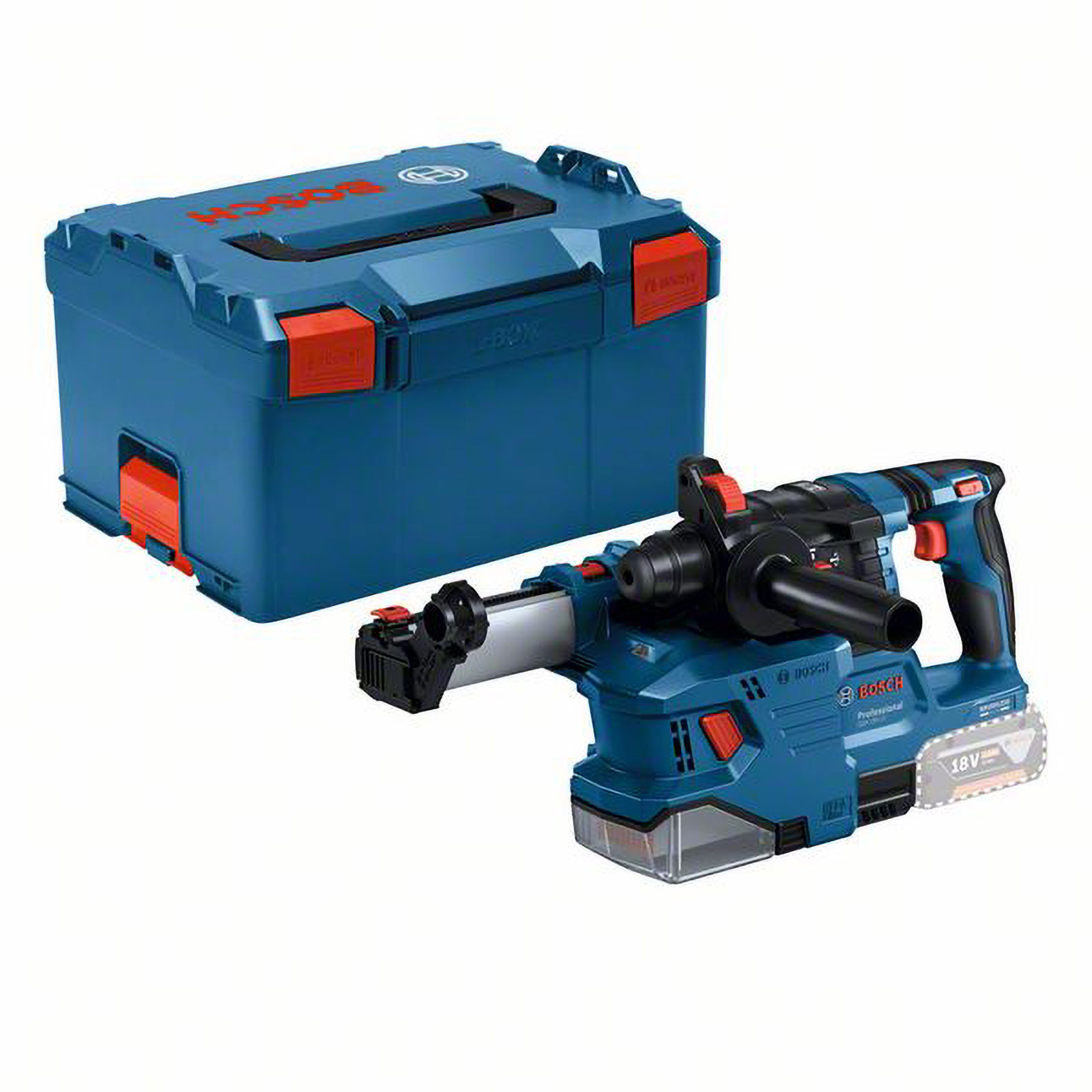 Bosch Akku-Bohrhammer GBH 18V-22 mit SDS plus Solo in L-Boxx - 0611924004