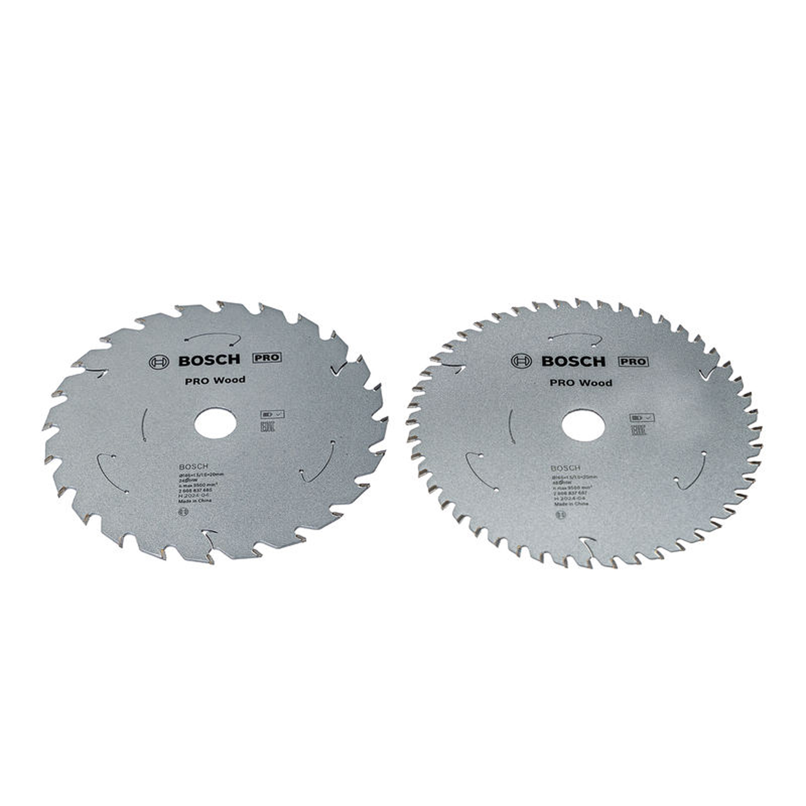 Bosch Promo 2er Pack, 165 mm CL Pro Wood