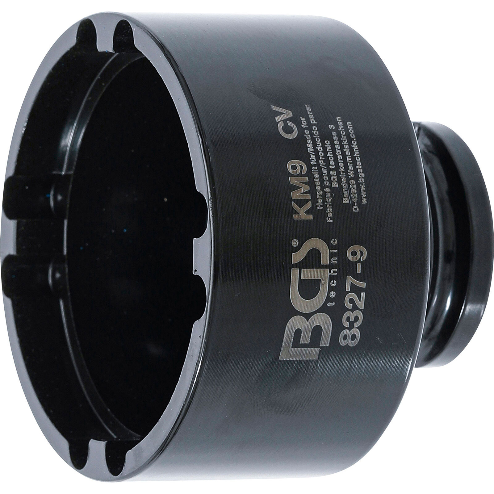 BGS Nutmutternschlüssel Zapfen innen liegend KM9 - 8327-9