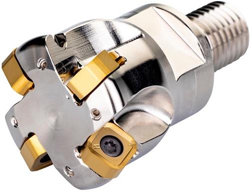 Hochvorschubfräser ISO 40E4R043M16-SSN11-C D.17mm Rechtslauf Schneid-D.40mm