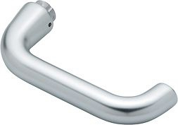 HOPPE Türdrückerlochteil Paris 138L Alu.F1/naturf.4-KT.8mm DIN L/R - 3275966
