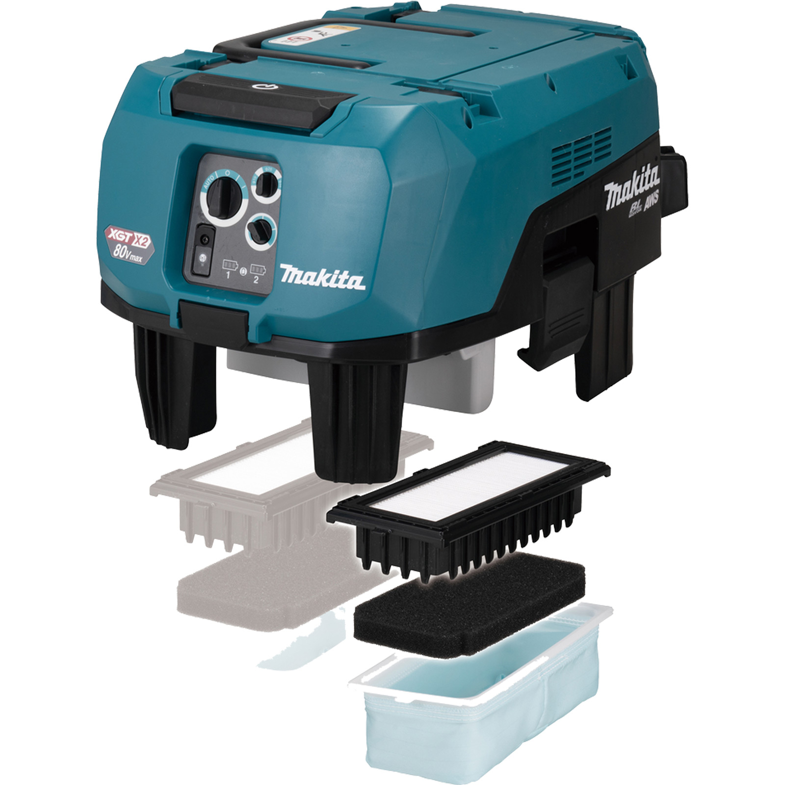 Makita VC006GMZ01 Akku-Staubsauger M XGT 40 V Solo inkl. Zubehör