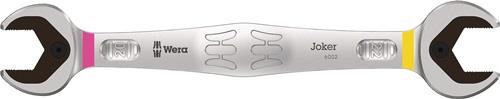 Wera Doppelmaulschlüssel 6002 Joker 20x22mm L.261mm ma verchr - 5020260001