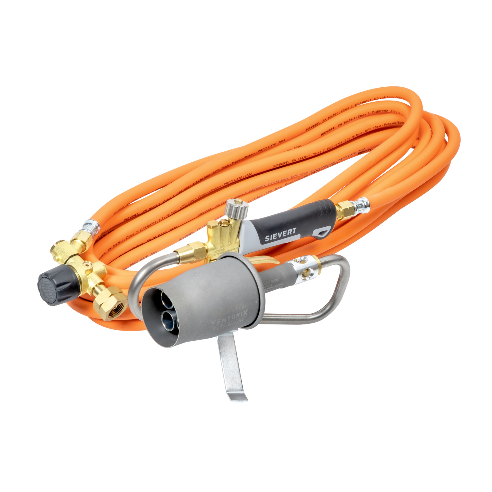 SIEVERT PRO Venturix Kantenaufschweißbrenner Set D60 - DIN - 348104