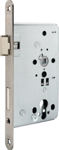 BKS Objekt-Einsteckschloss 0715 PZ 20/ 60/72 DIN re.VA rd Kl 4 - B-07150-61-R-8