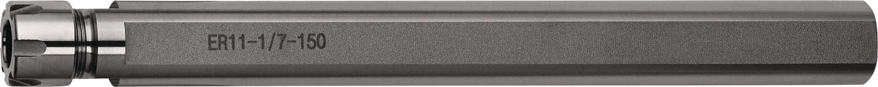 Spannzangenfutter ER Spann-D.1-7mm Schaft-D.16mm Schaft-L.150mm TECWERK