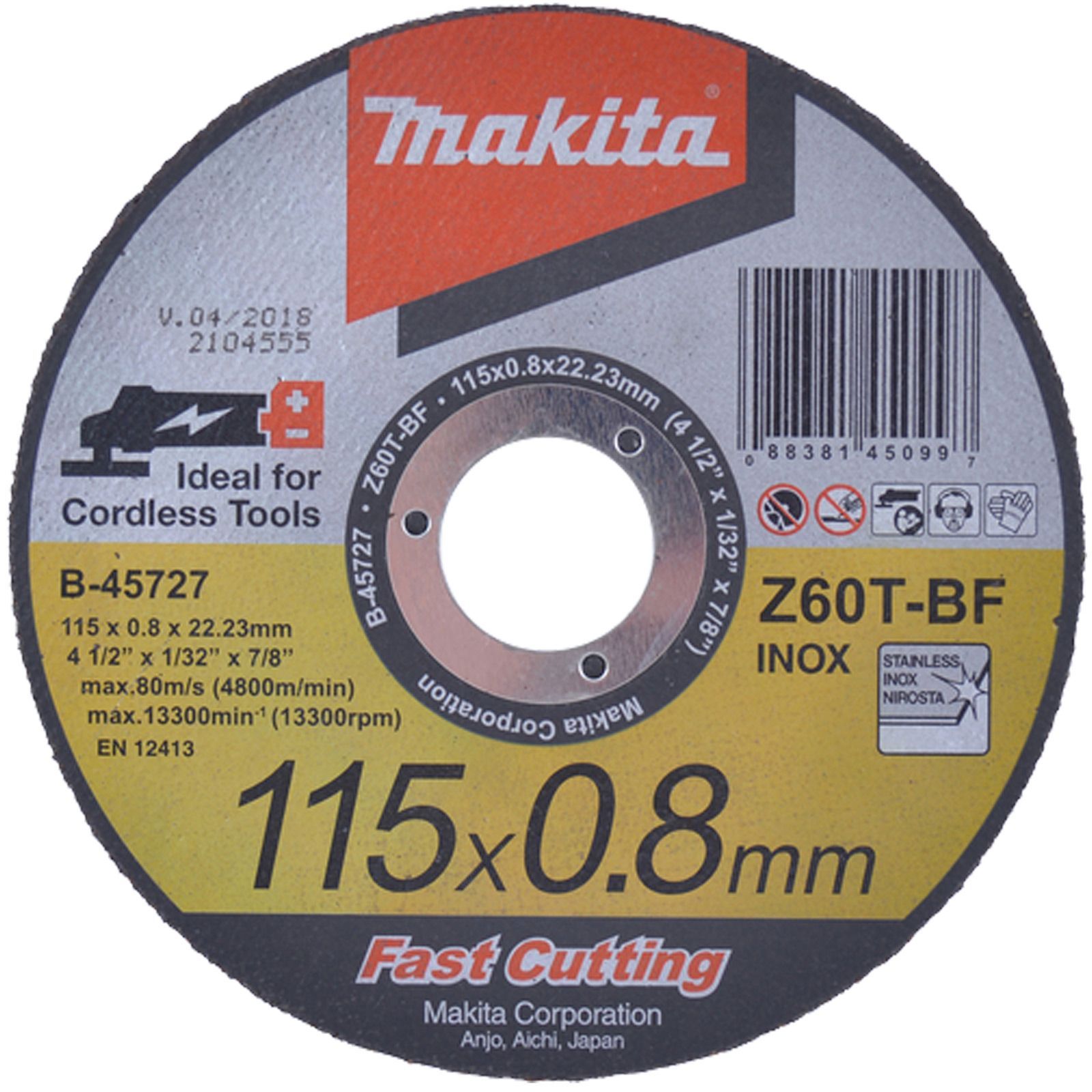 Makita Trennscheibe Inox