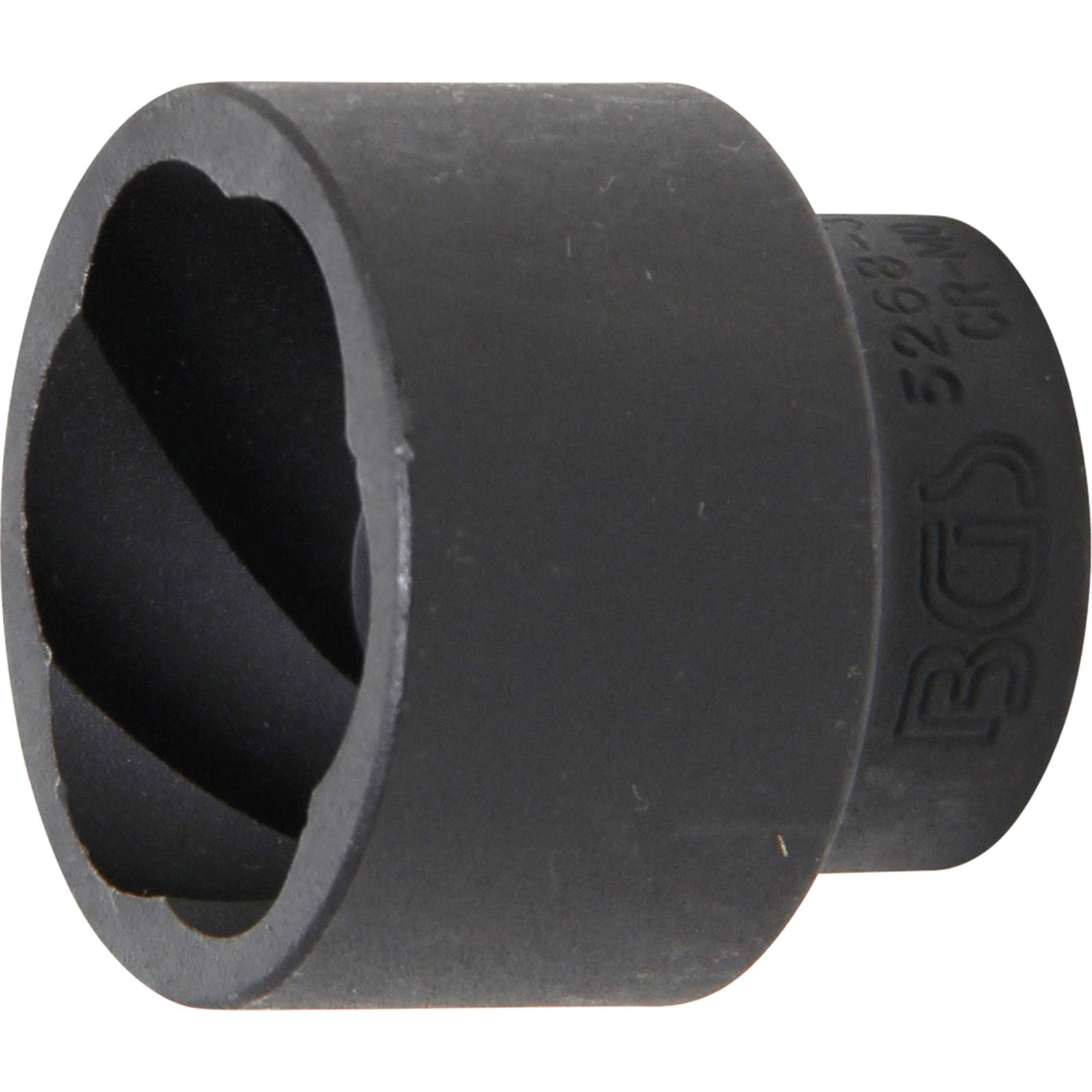 BGS Spiral-Profil-Steckschlüssel-Einsatz / Schraubenausdreher Antrieb Innenvierkant 12,5 mm (1/2") SW 32 mm - 5268-32