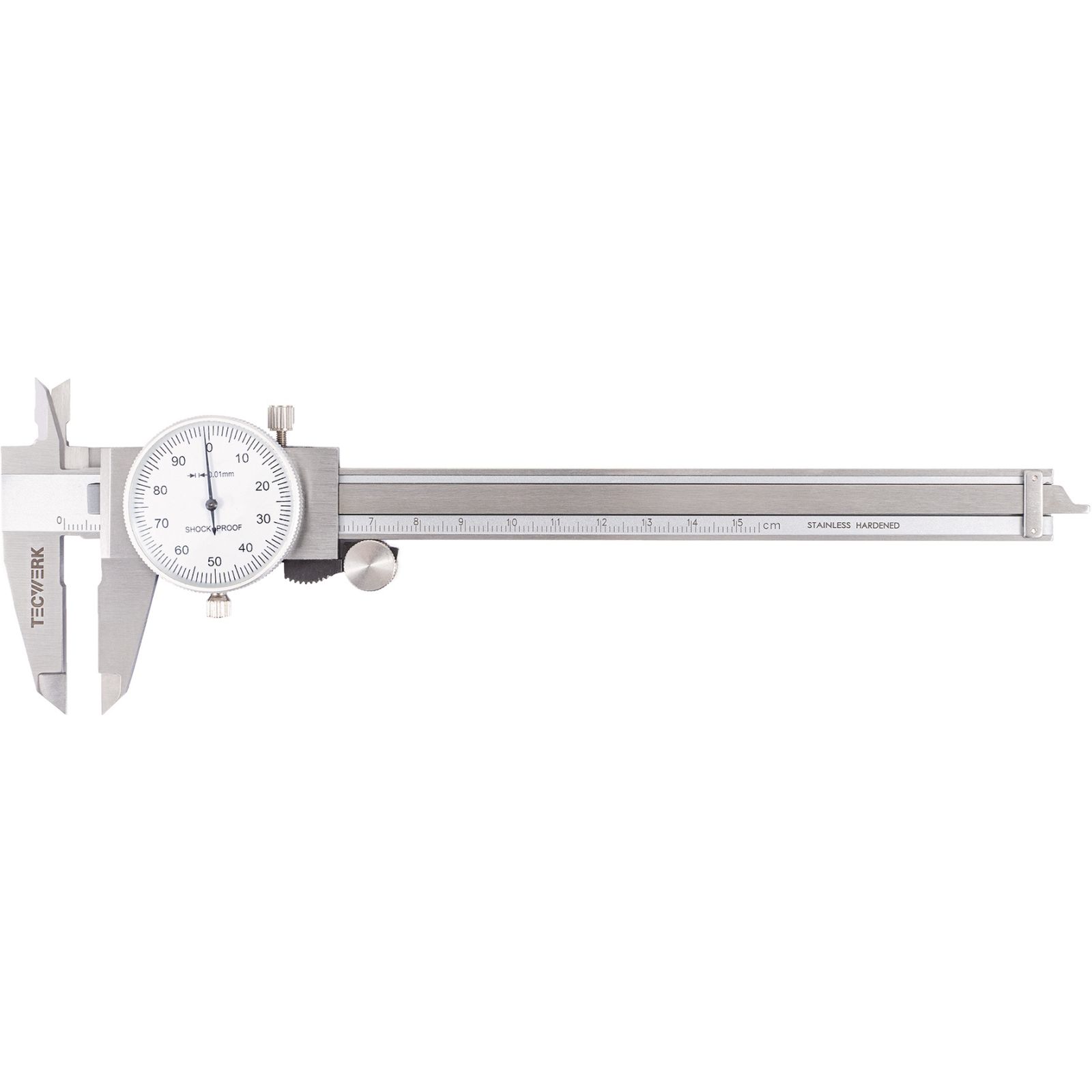 Uhrmessschieber DIN 862 150mm Zeigerumdr.1mm TECWERK